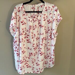 Chic Floral Women's Blouse
